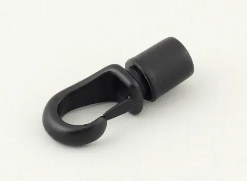 Plasthage  sort 6mm