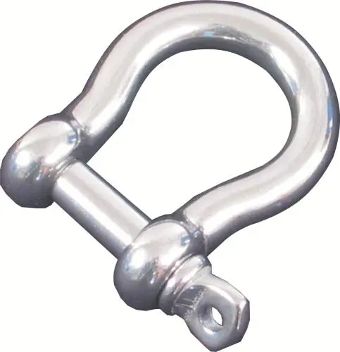Lyresjækkel 6mm, 12x24mm, smedet
