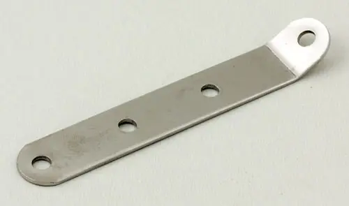 Skive med bøjning 125x20mm