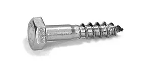 Fransk Træskrue M6x50mm. FP=2st