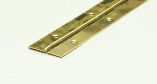 Pianohængsel messing 32mm L=1m