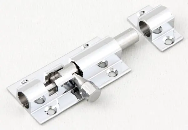 Skudrigle 63mm forkromet messing