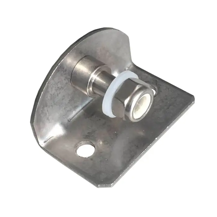 Gasfjederfæste vinklet, bolt ind af, 48x32mm