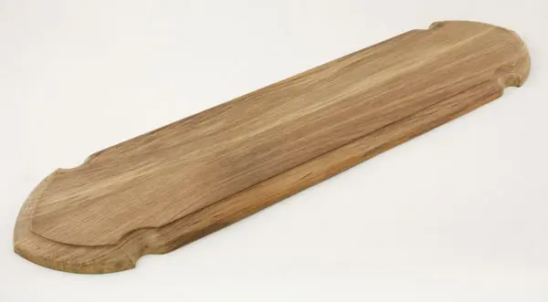 Navnebrædt teak 60cm