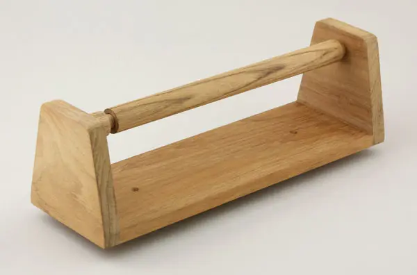 Køkkenrulle holder i Teak