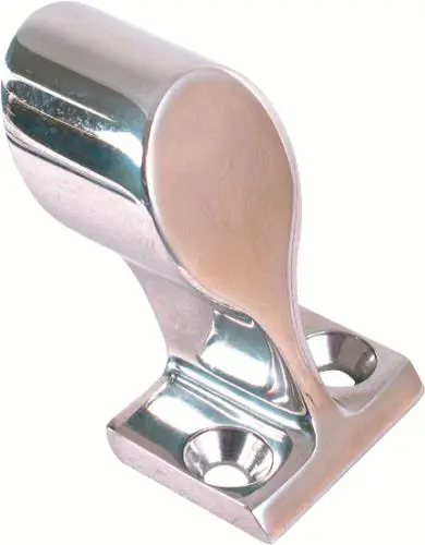 Gelænderholder 25mm 60° endedel Agter