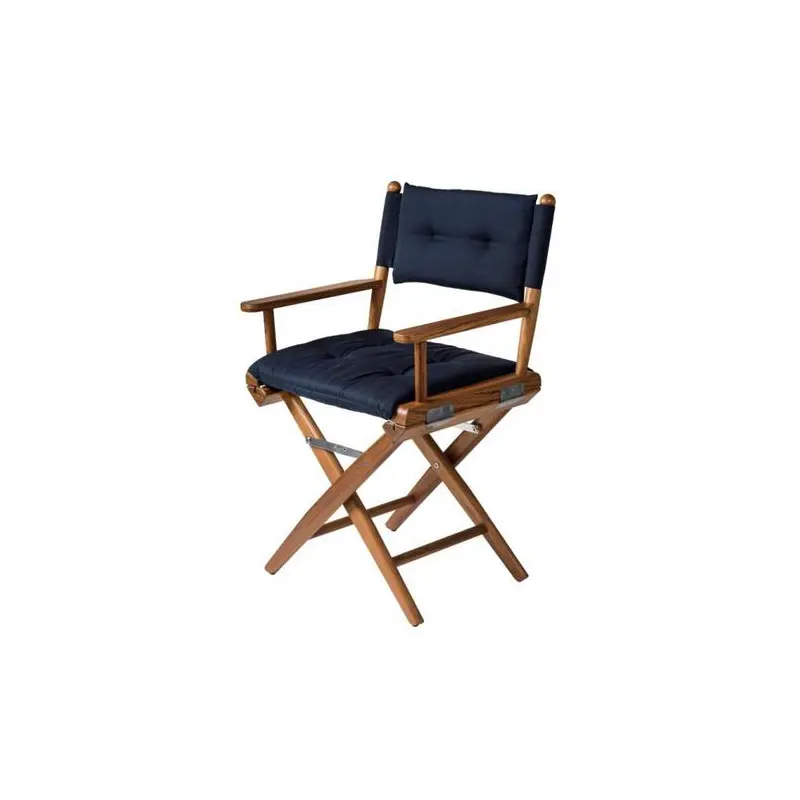 Kaptajnsstol ollieret teak exkl hynde