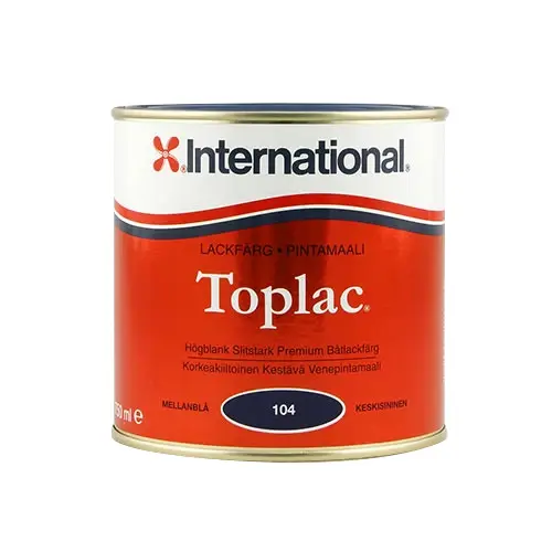 Toplac mellemblå 750ml