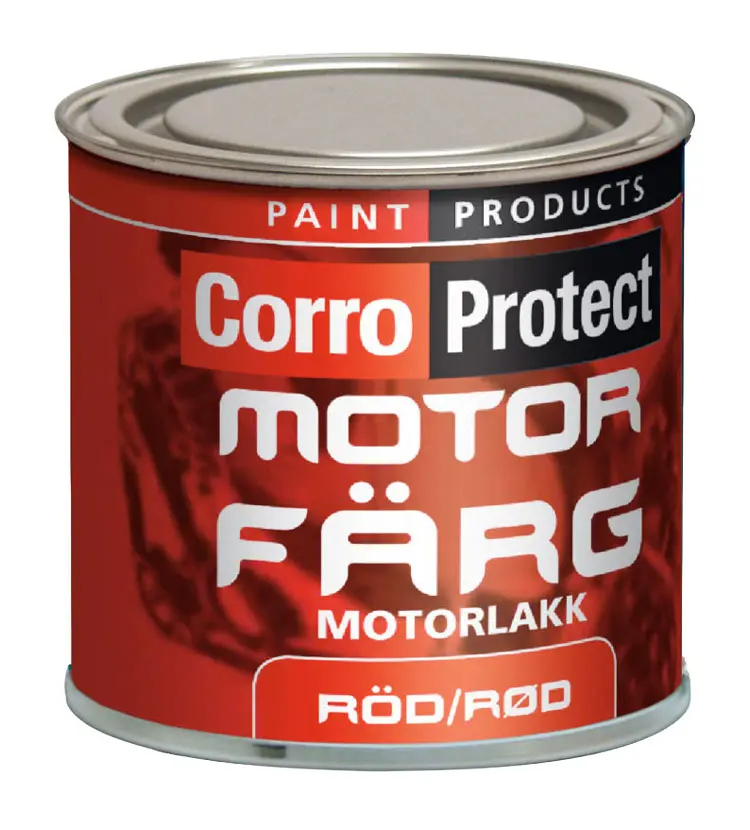 Motormaling rød 250ml