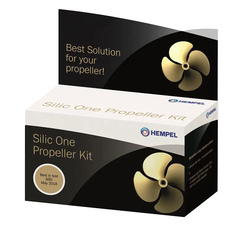 Hempes Silic One Kit til propeller, sort