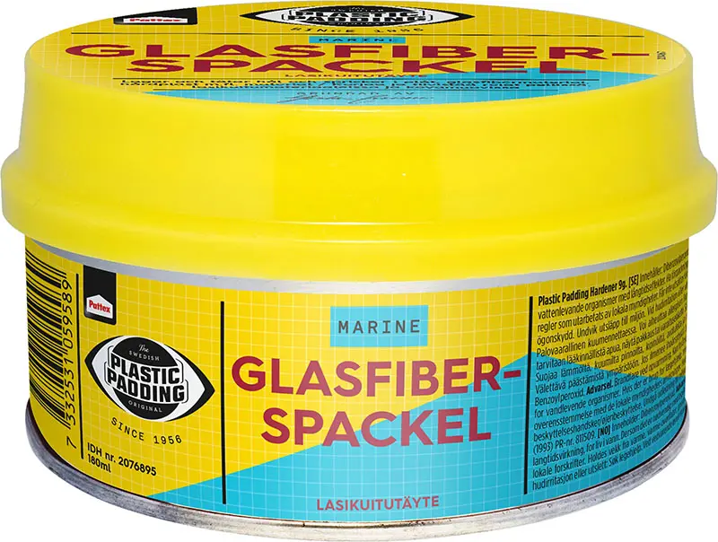 Glasfiberspartel, dåse