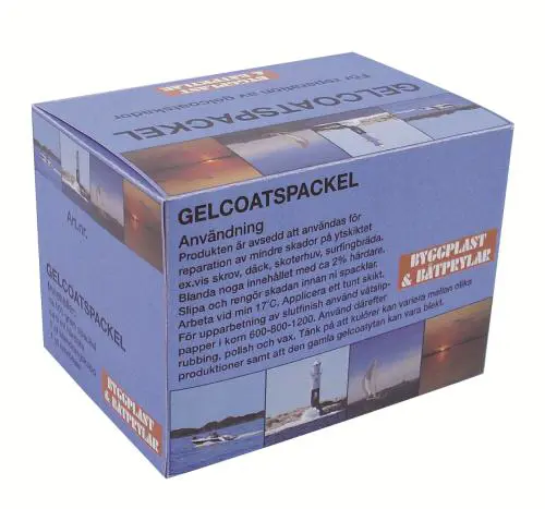 Gelcoatspartel 206 Rød