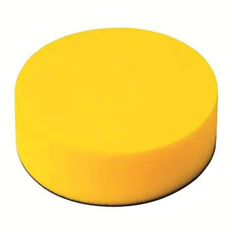 Polersvamp Medium 180mm Gul
