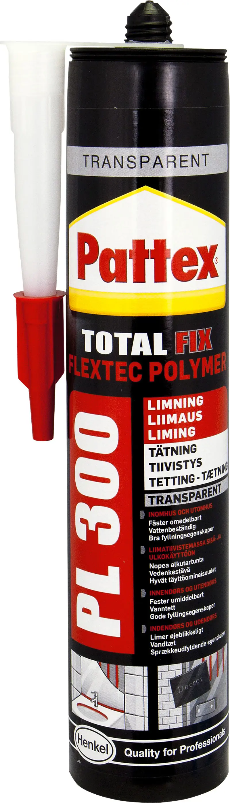 PL300 Monteringslim Pattex 300ml
