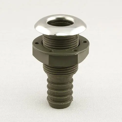 Gennemføring rustfri/plast 19mm