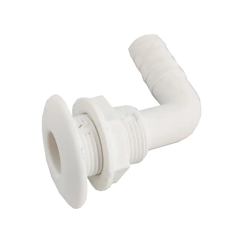 Plastgennemtiling vinklet 19mm