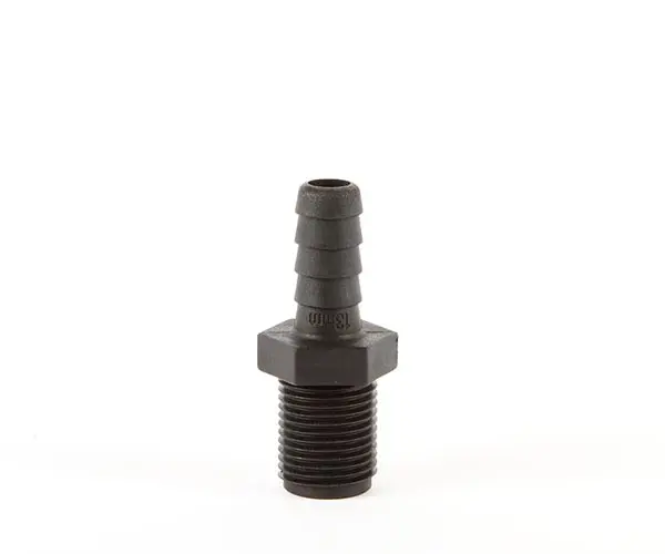 Slangenippel komposit 1/2 tum 12mm
