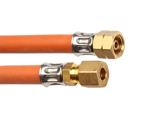 Gasslange 60cm Møtrik-klemkobling