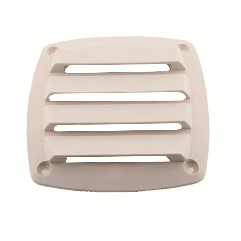 Ventilgæller hvid 85x85mm