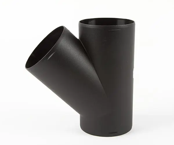 GrenRør 90mm sort
