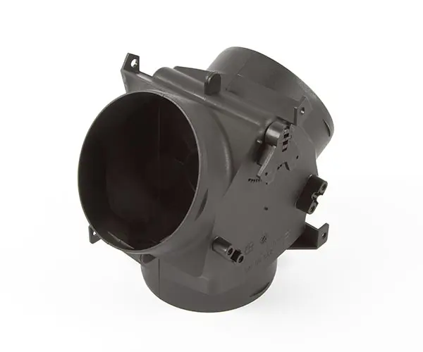 Y-Rør 90mm med spjæld
