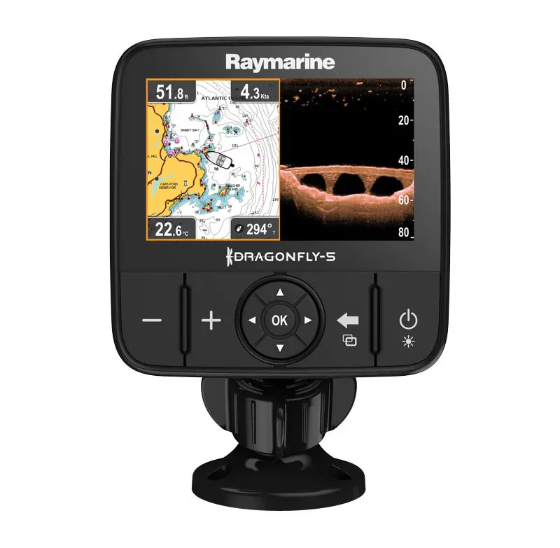 Raymarine Dragonfly 5Pro, Plotter/ekkolod inkl giver