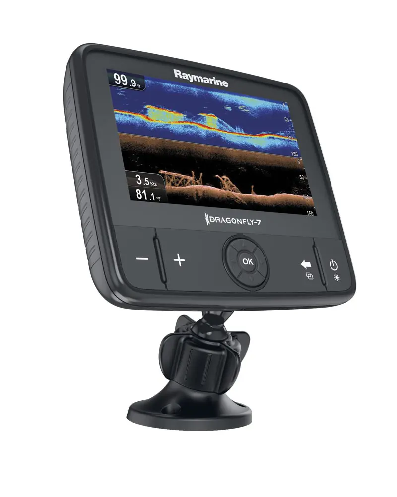 Raymarine Dragonfly Pro 7tomme Plotter/ekkolod inkl CPT-DVS Agtergiver