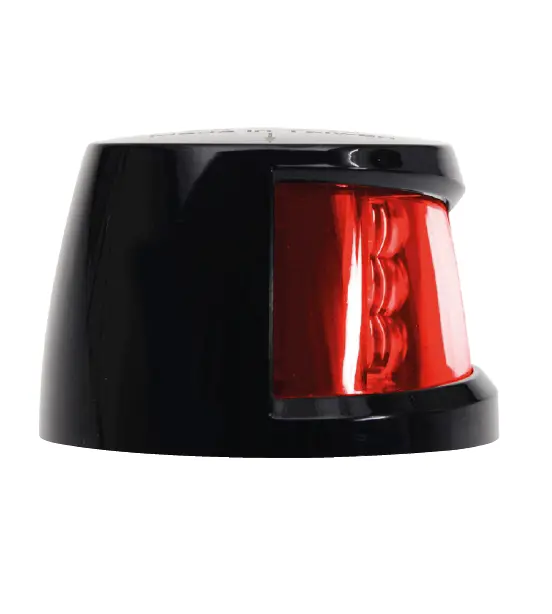 Lanterne LED bagbord sort 2NM lille