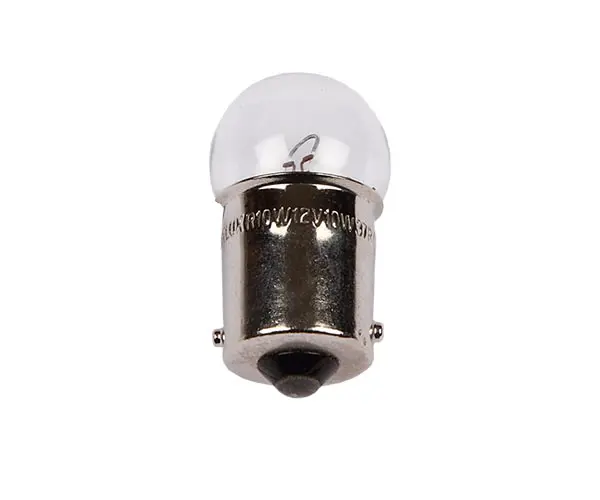 Glødepære BA15S 12V 10W enpolet