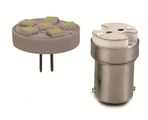 Adaptersokkel BA15S-G4 FP=2