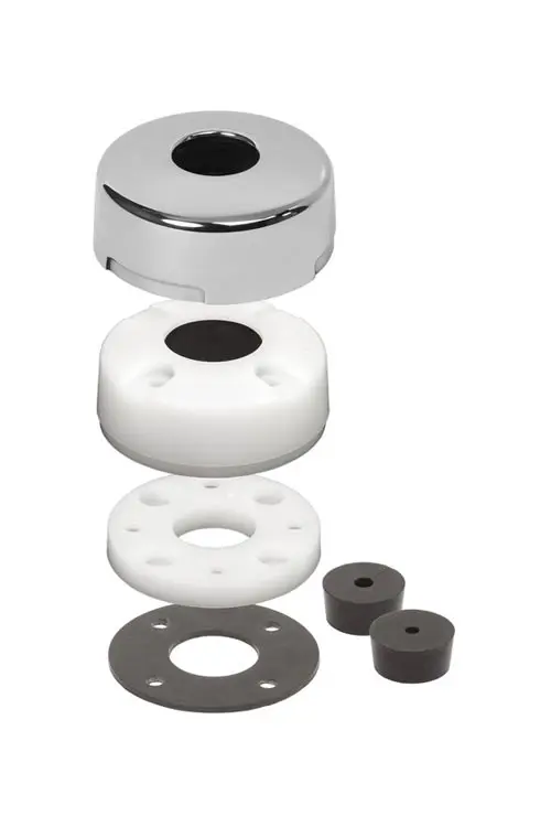 Kabelgennemføring RF kåbe, max 14mm kabel