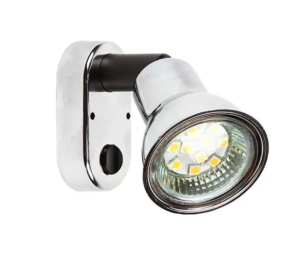 Bådsystem Mini MR16 SMD LED krom