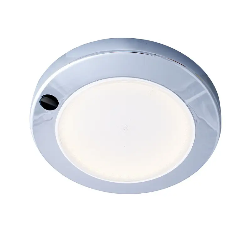 Båtsystem Saturn krom LED/2485