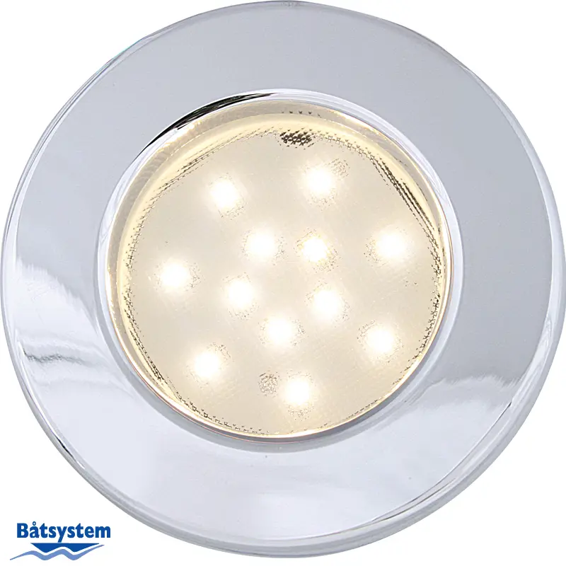 Bådsystem Pinto SMD LED krom/switch