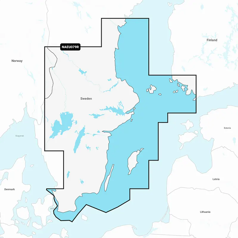Navionics+ NAEU079R Regular Sverige sydøst