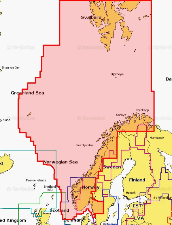 Navionics CF 49 Norge