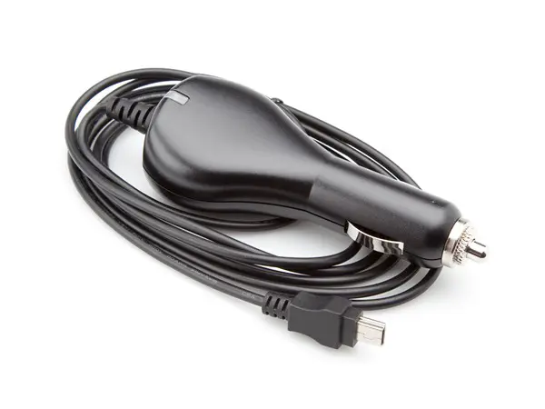 Strømkabel cigarkontakt - mini-USB