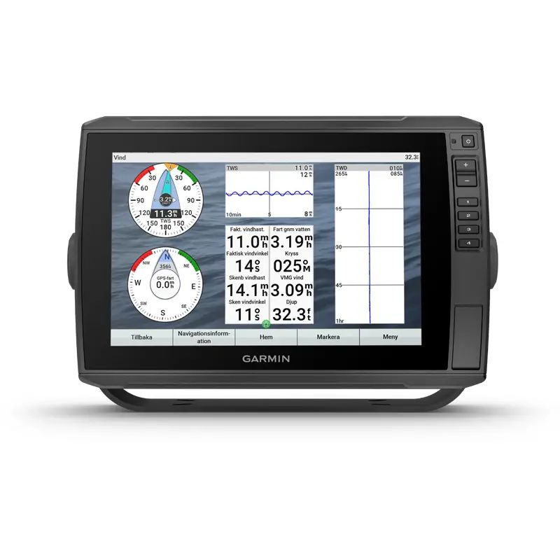 Garmin echoMAP Ultra 102sv med giver GT54UHD-TM
