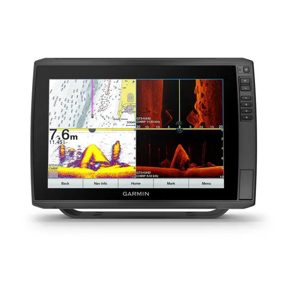 Garmin echoMAP Ultra 122sv med giver GT54UHD-TM