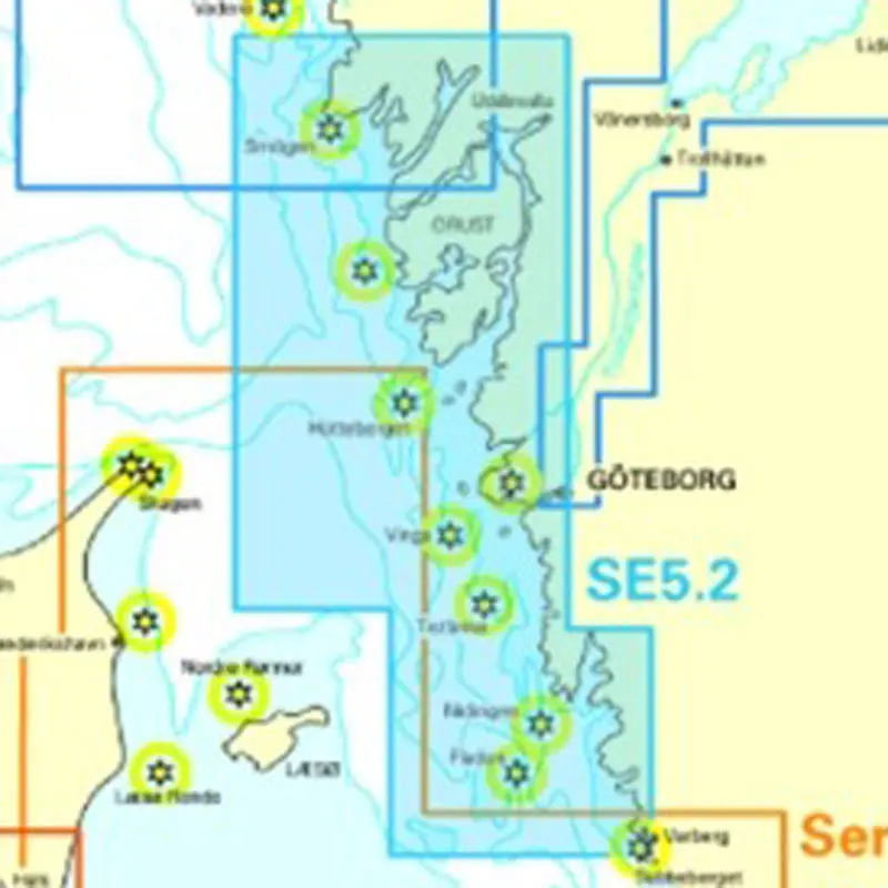 NV. Atlas Sverige SE 5.2 - Svenska vestkusten Södra