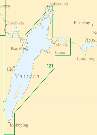 søkort nr 121
