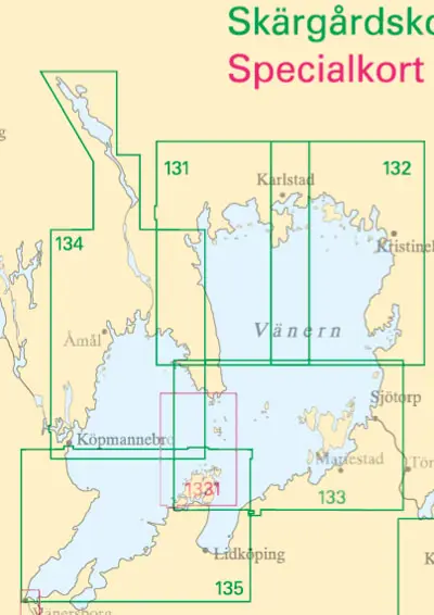 søkort nr 132