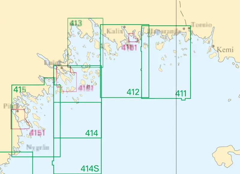søkort nr 412
