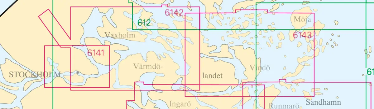 søkort nr 6143