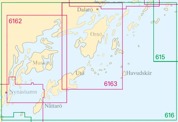 søkort nr 6163