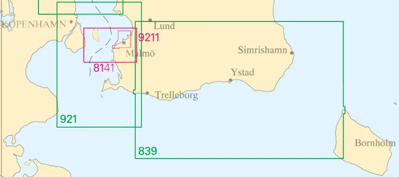 søkort nr 921