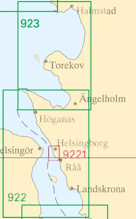 søkort nr 9221