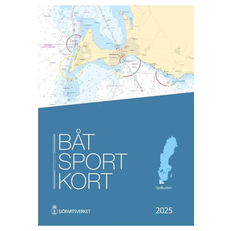 Bådsportsøkort Sydkysten (Skåne) 2021
