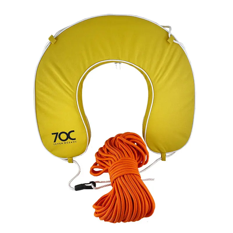 7OC Hestesko redningskrans KIT gul