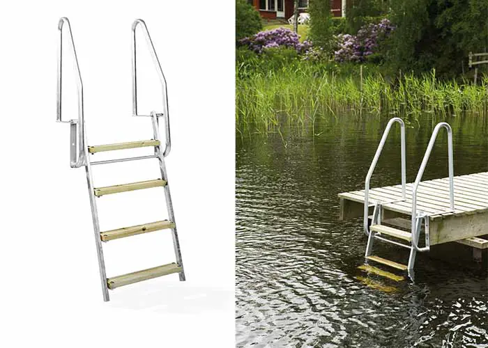 Skeppshult Brostige galvaniseret, 4-trin